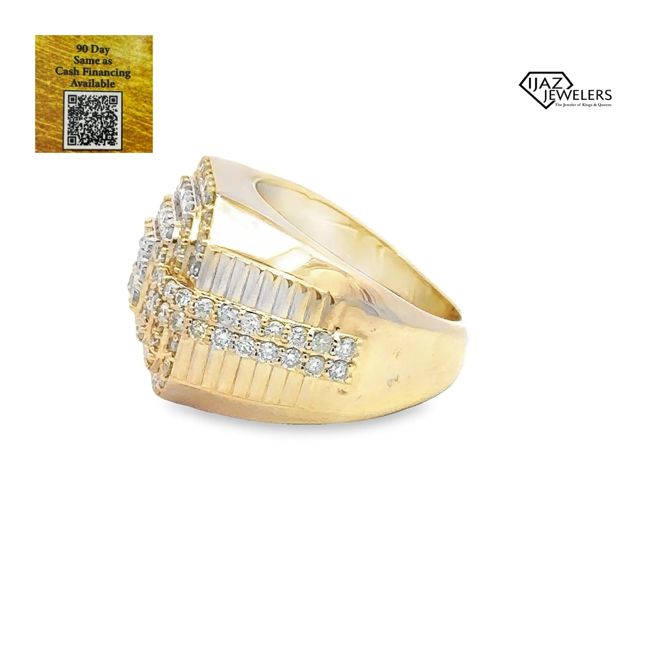 10K Gold 2.75 CTW Diamond Ring