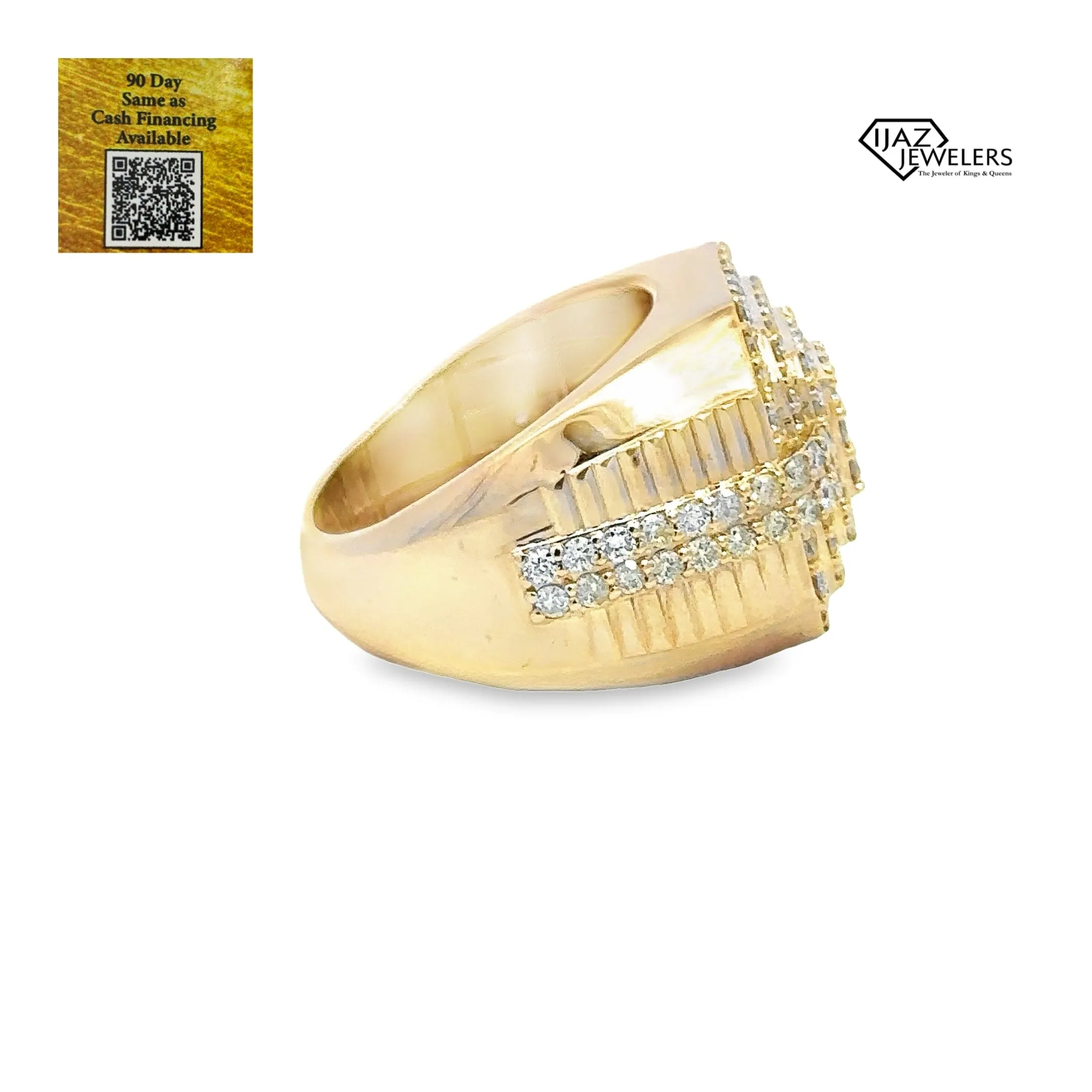 10K Gold 2.75 CTW Diamond Ring