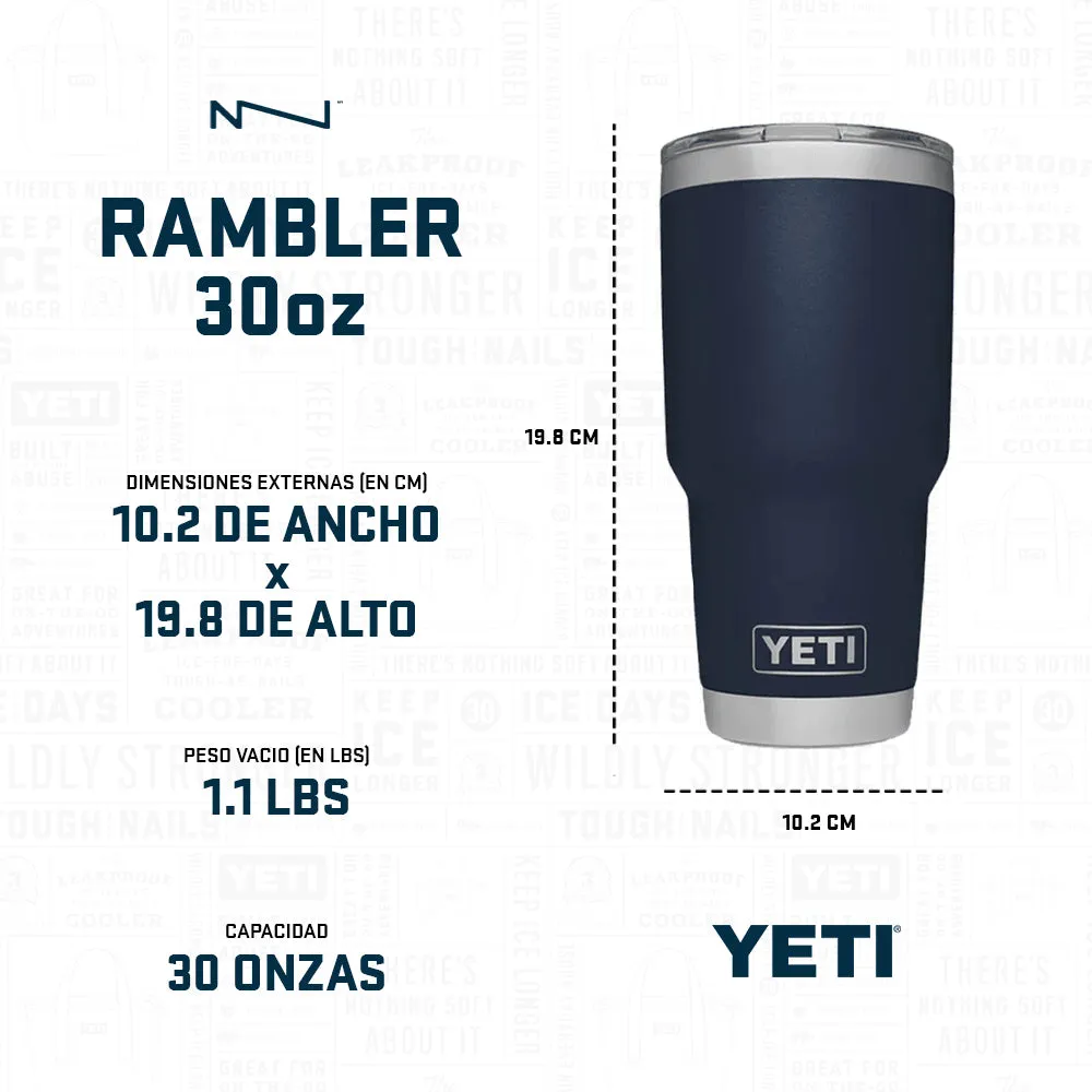 21071503909 TERMO RAMBLER 30oz POWER PINK MARCA YETI