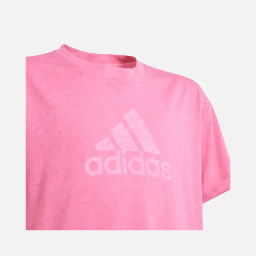 Adidas Future Icons Winners Girls T-shirt (7-15 Years) -Pulse Magenta Mel./White