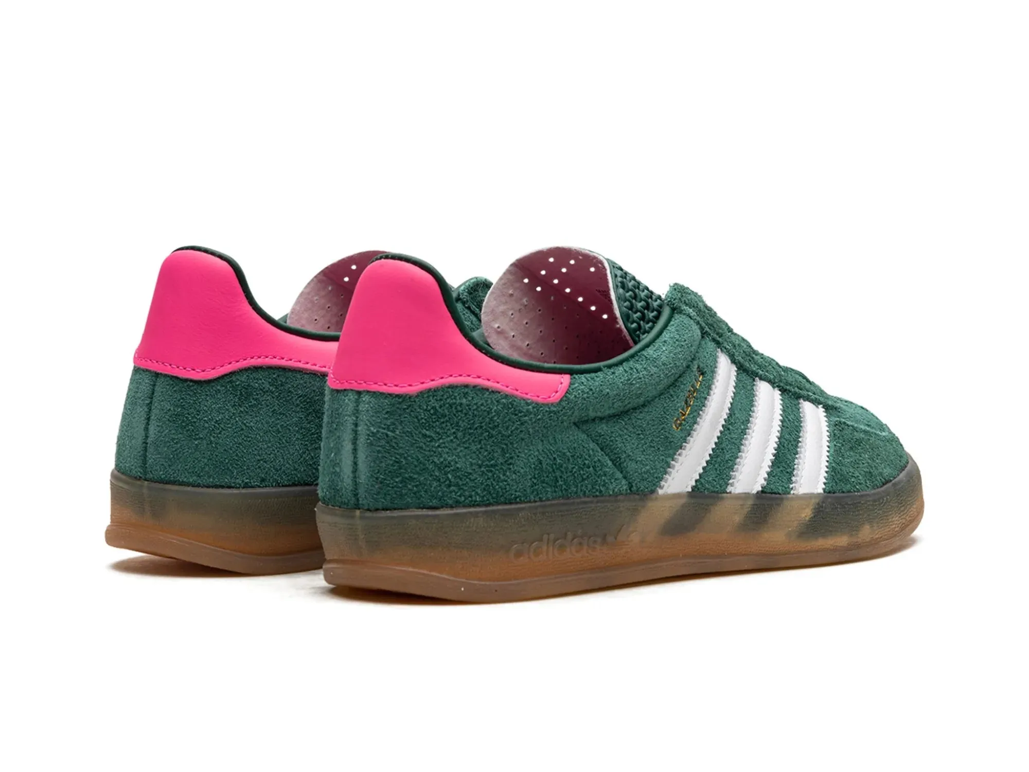 Adidas Gazelle Indoor "Collegiate Green Lucid Pink"