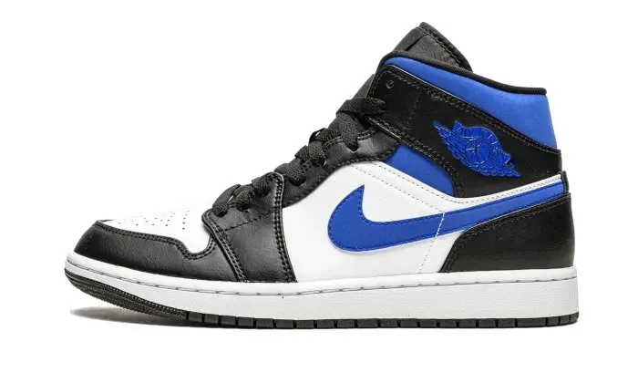 Air Jordan 1 Mid White Black Royal