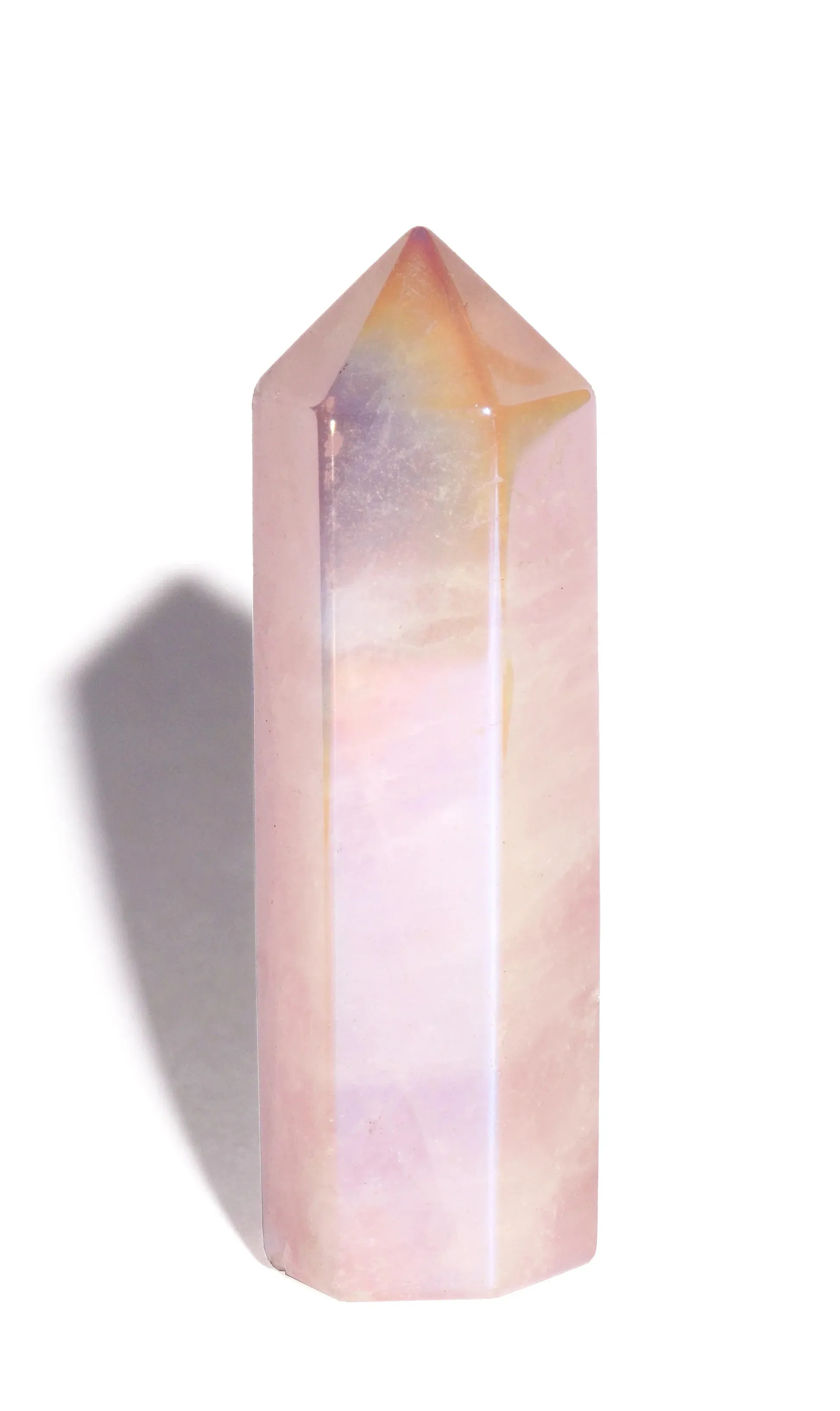 Angel Aura Rose Quartz - Shape