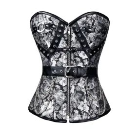 Anika Gothic Floral Corset