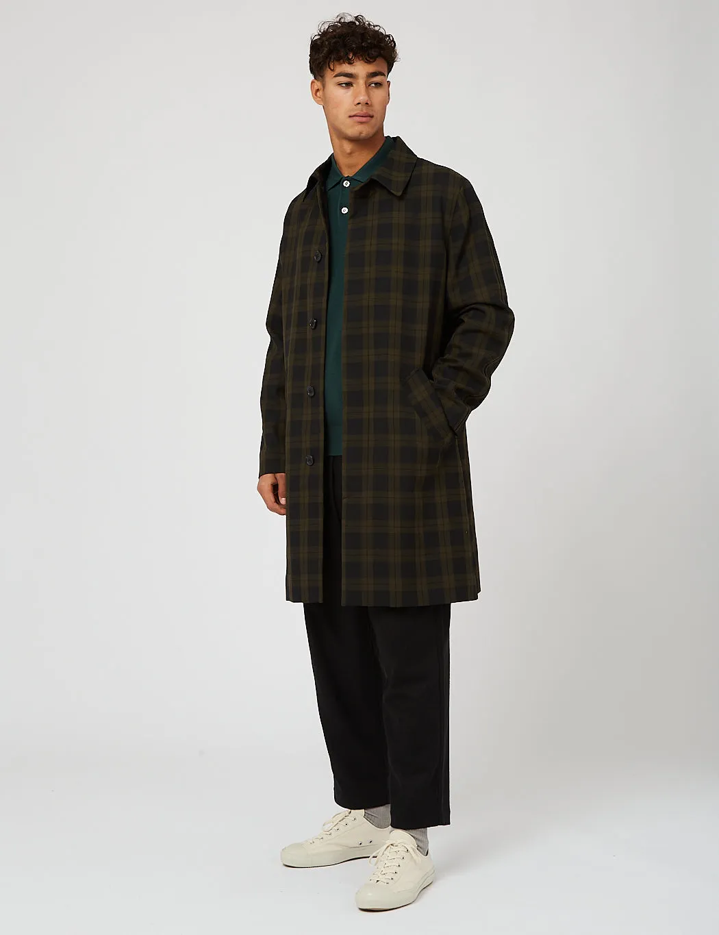 A.P.C. New England Mac - Khaki Green