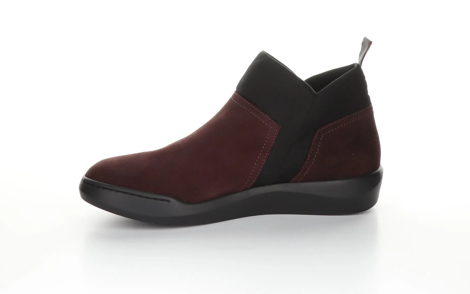 BELU598SOF WINE Elasticated Ankle Boots