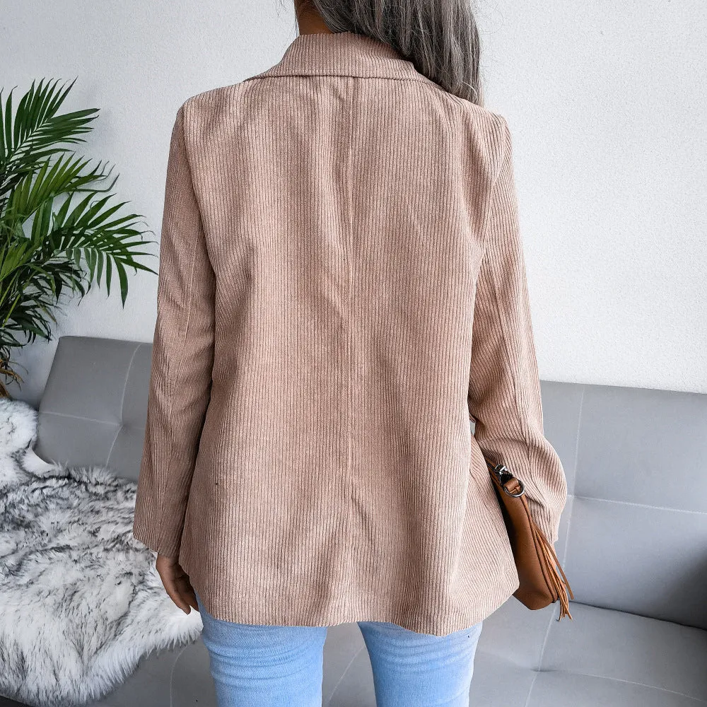 BerriesJam - Autumn and Winter Double-breasted Small Blazer Jacket