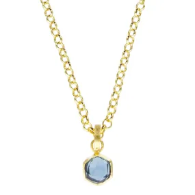 Betty Carre Tanzanite Blue Necklace