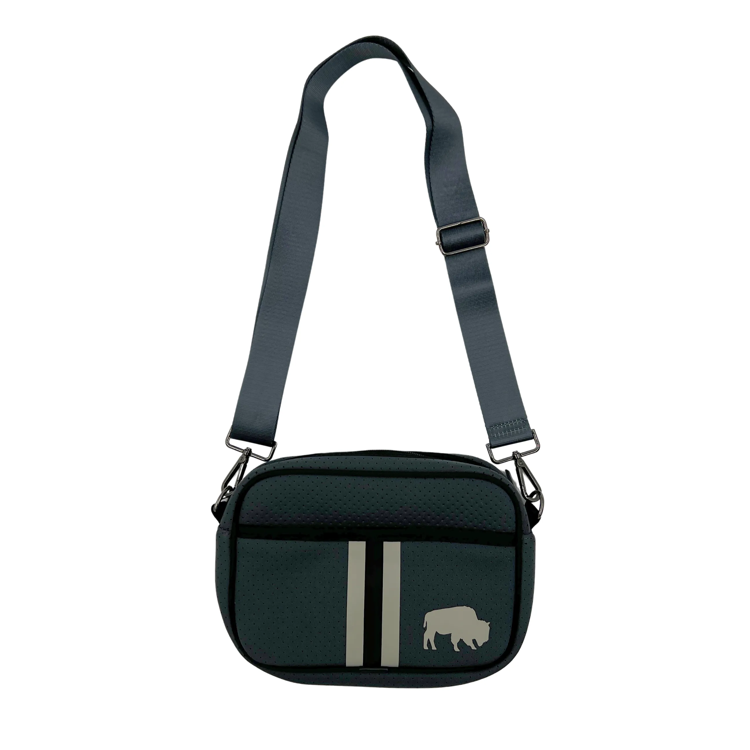 BFLO Gray Custom Luxury Crossbody Bag