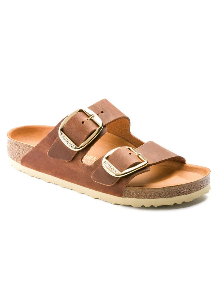 Birkenstock Arizona Big Buckle Oiled Leather 1011073 Cognac