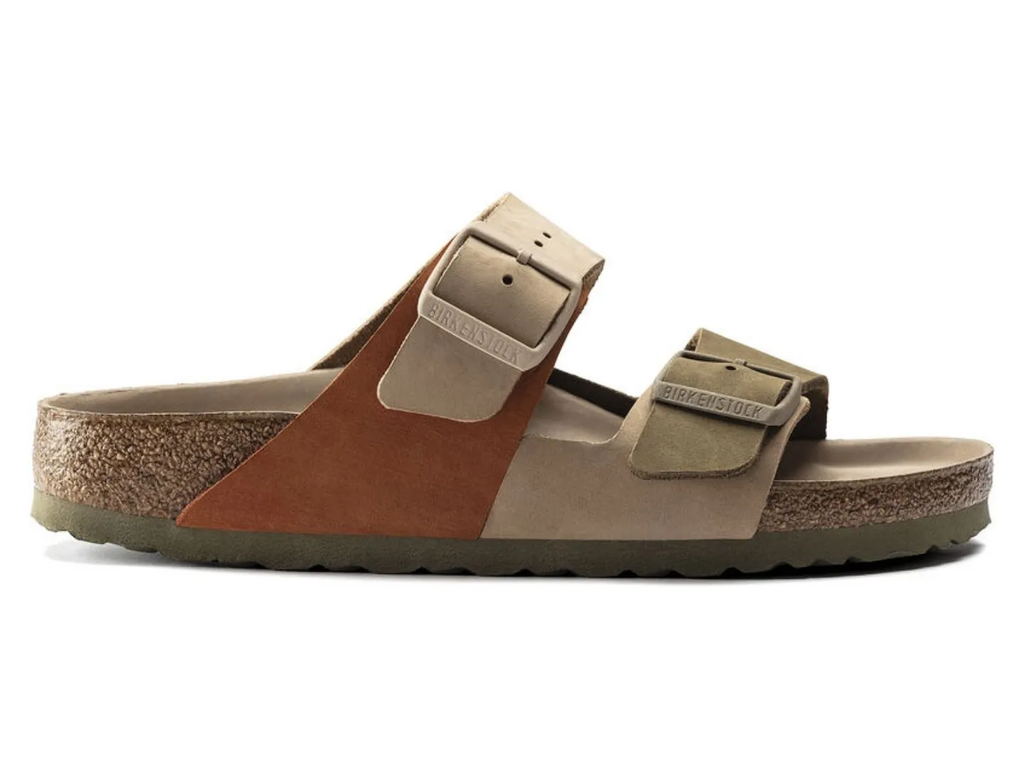 Birkenstock: Arizona Split Sandcastle & Faded Khaki