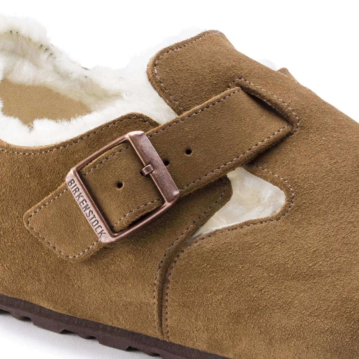 Birkenstock Women's London Shearling Shearling Tea