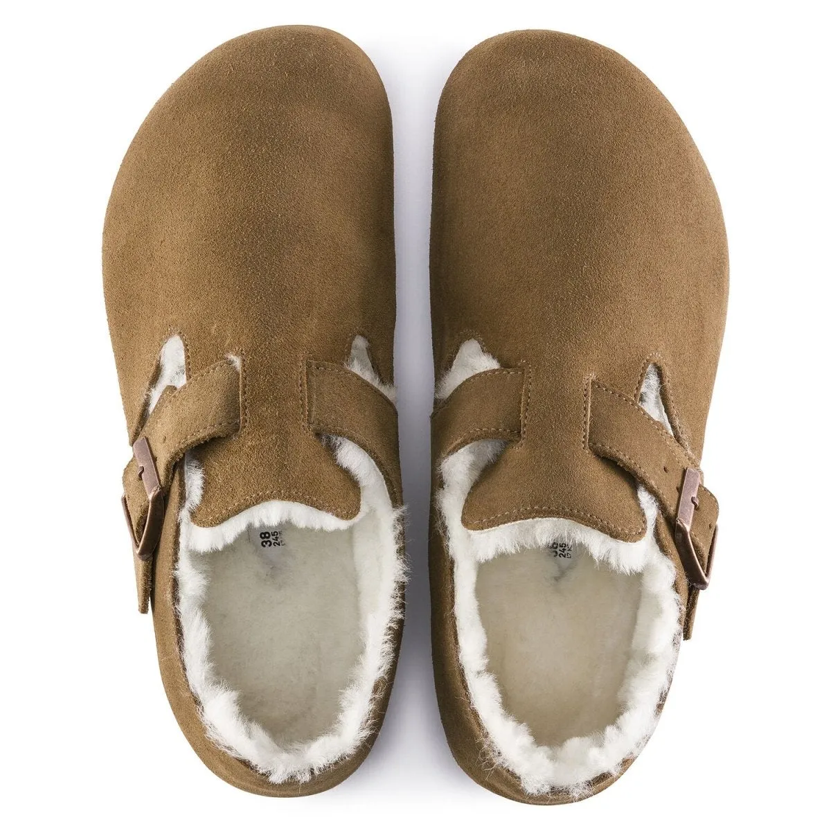 Birkenstock Women's London Shearling Shearling Tea