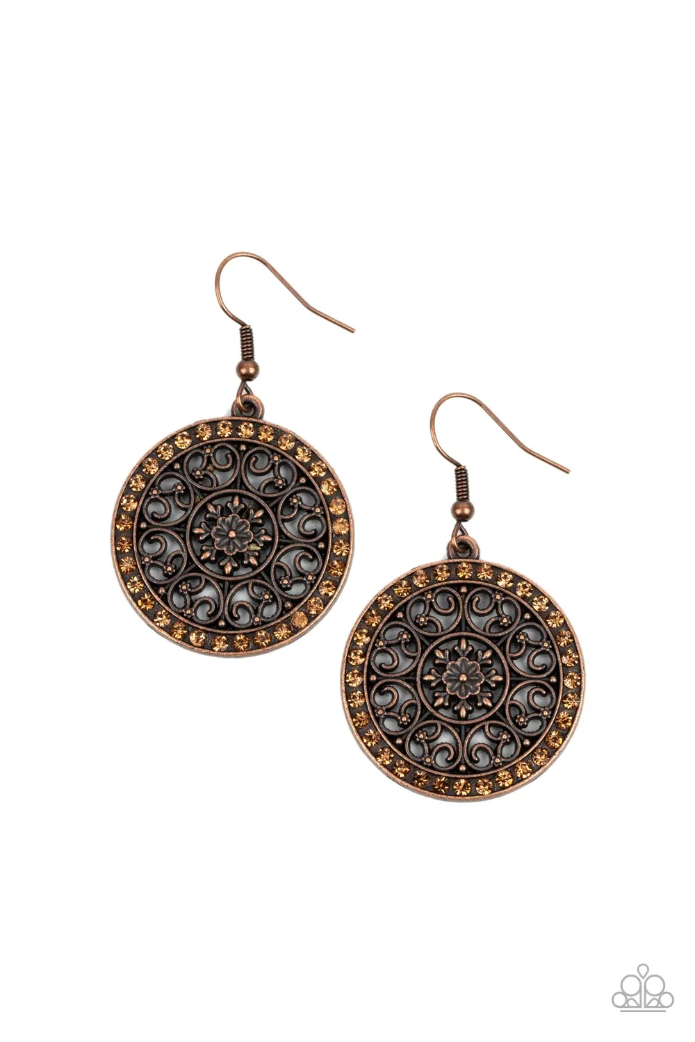 Bollywood Ballroom - Copper Earring