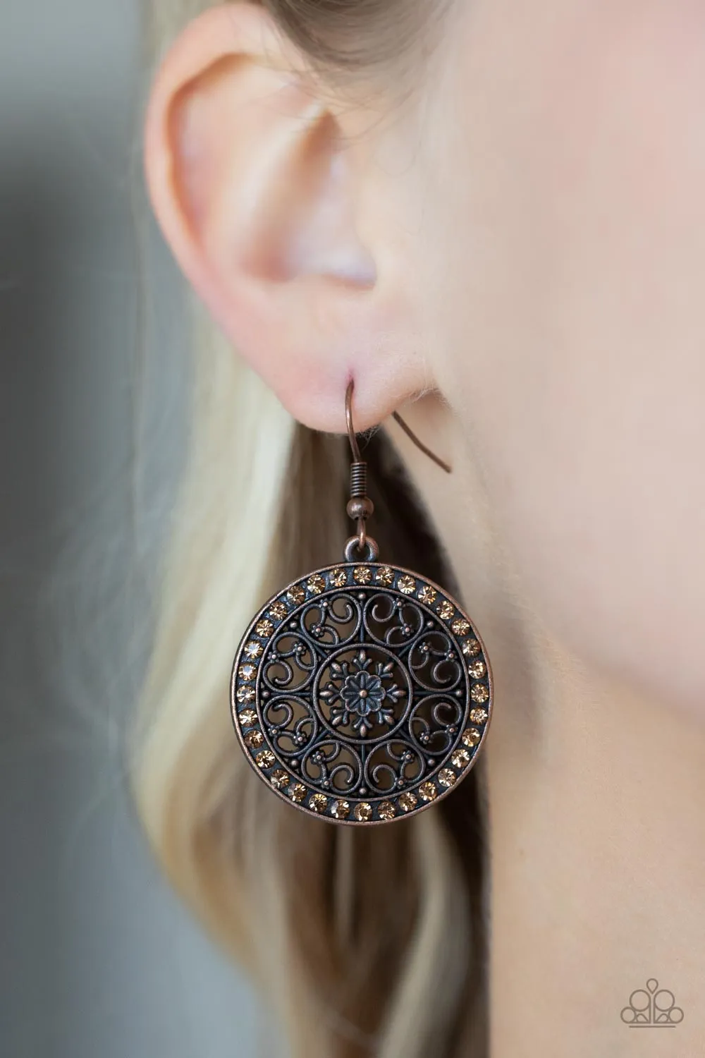 Bollywood Ballroom - Copper Earring