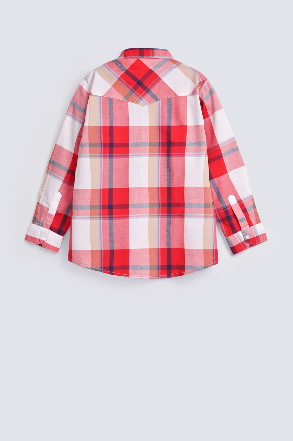 BOYS CHECKERED SHIRT