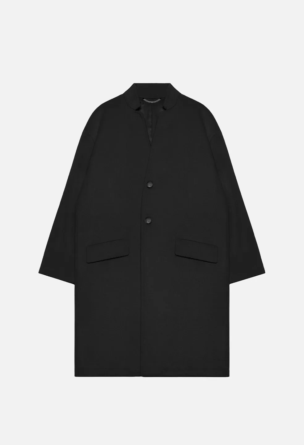 Cashmere Blend Topcoat / Black