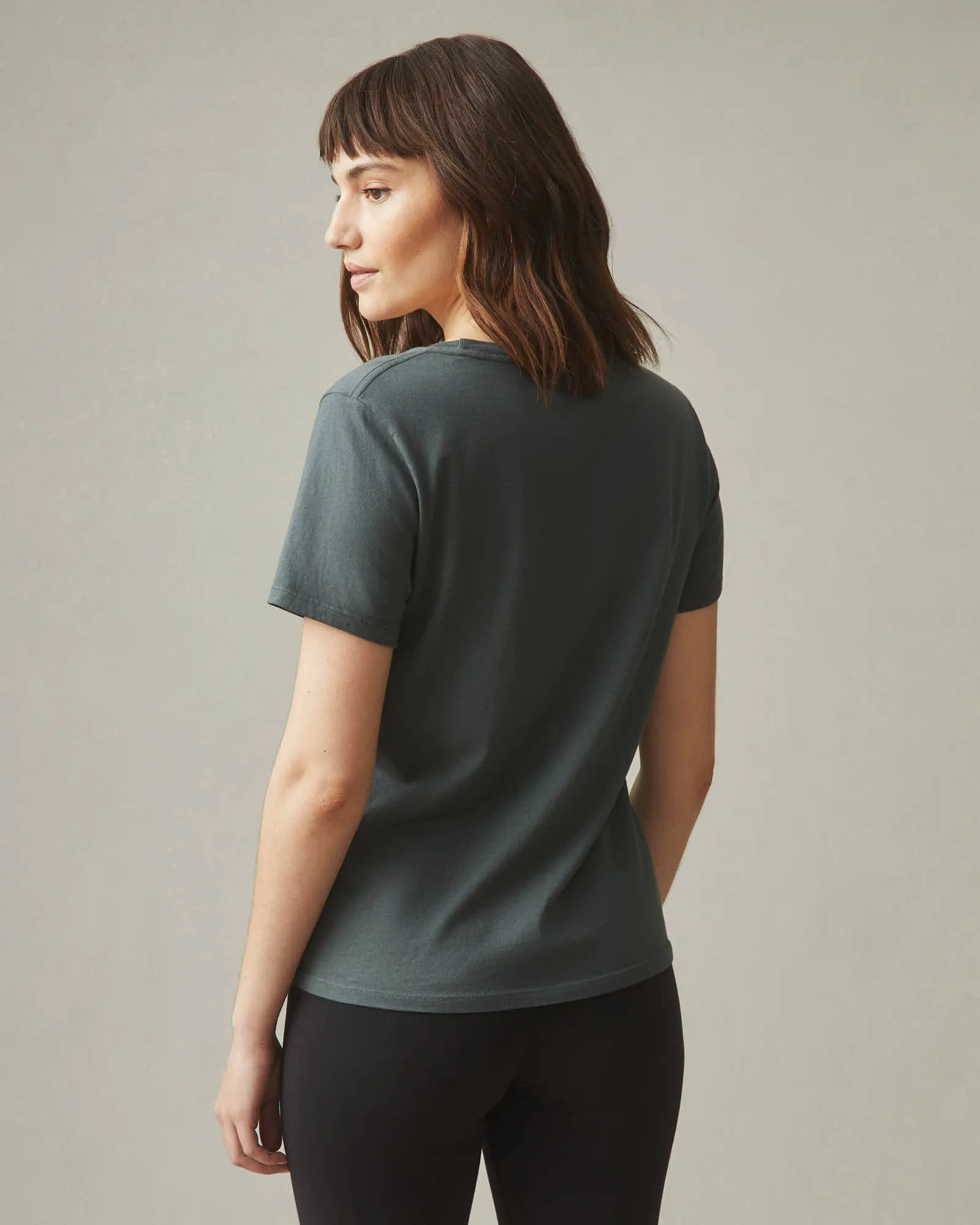 Classic Cotton Crew Tee - Balsam