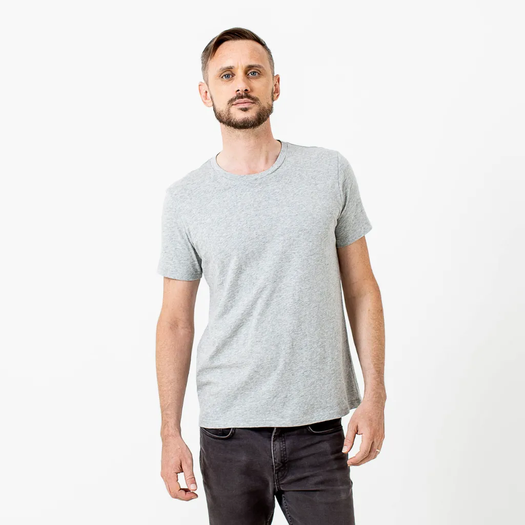 Cotton Crew | Grey Marle