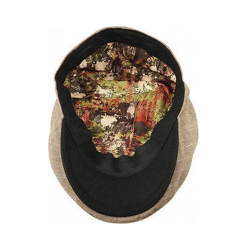 COTTON PATTERN LINED IVY CAP