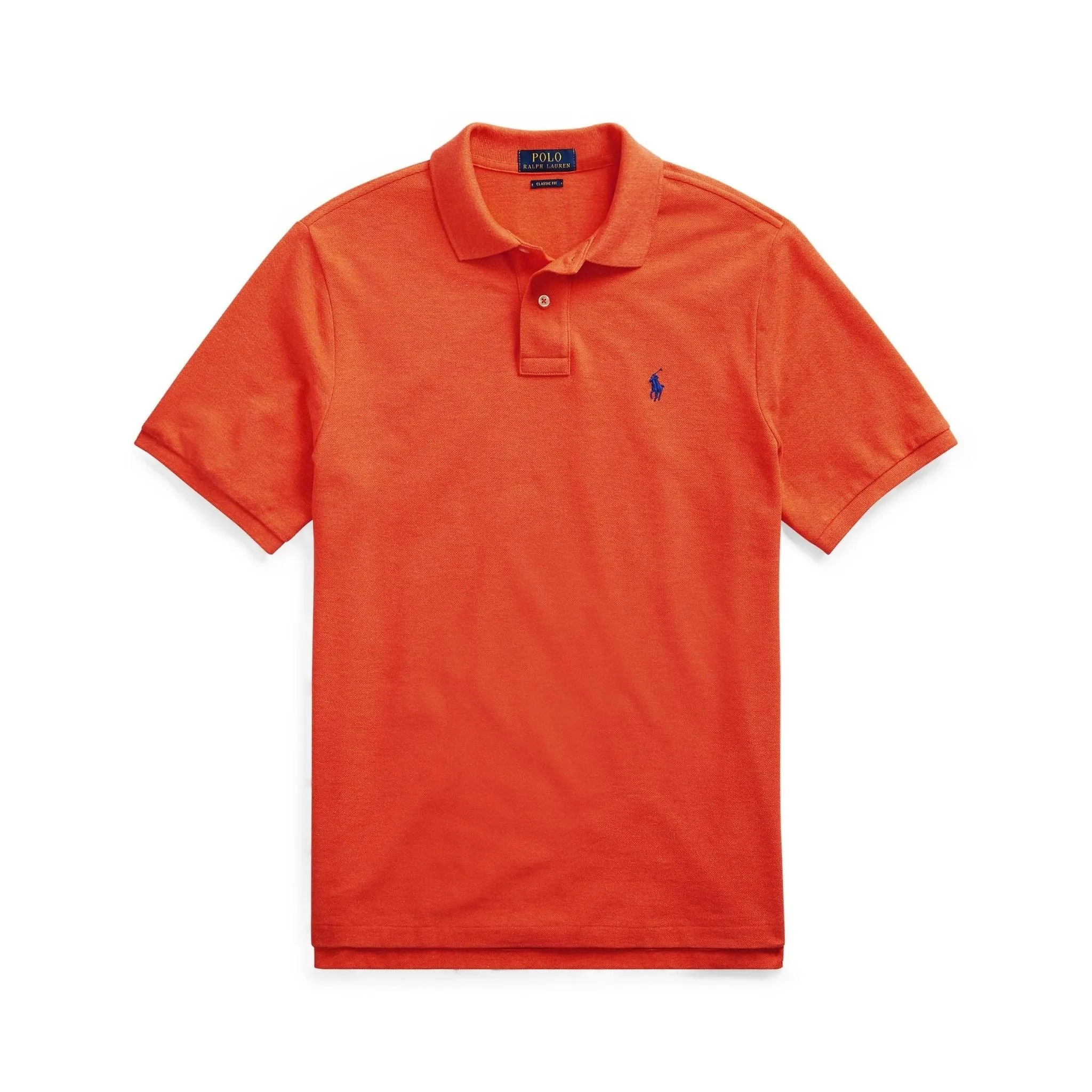 Custom Fit Mesh Polo – Orange