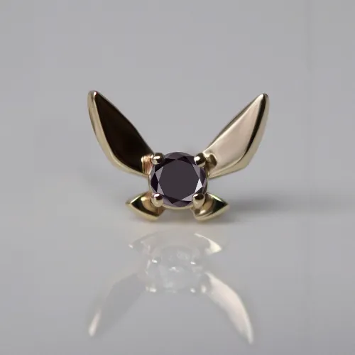 Custom Single Fairy Companion Stud  315.00