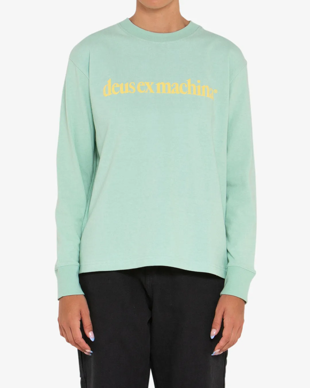 Destiny Long Sleeve Tee - Granite Green