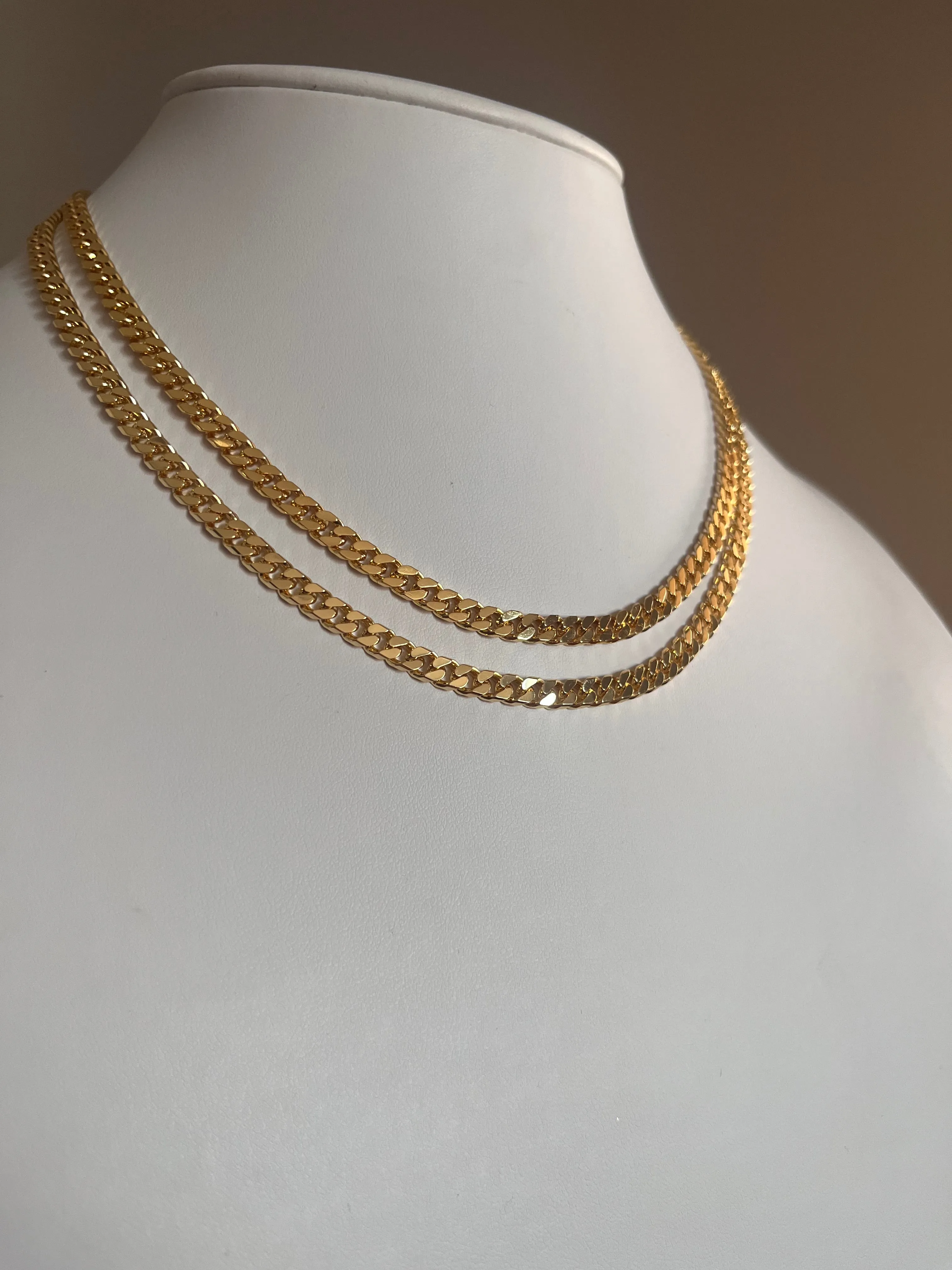 Diamond Cut Gold Chain