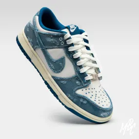 Distressed Denim - Dunk Low Custom