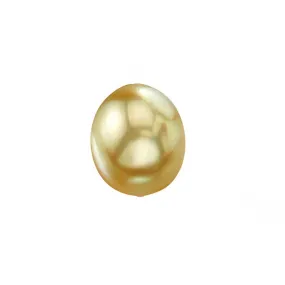 Drop Shape Golden Saltwater Pearl WA00021