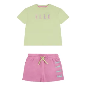 Elle Graphic Tee & Short Set Junior