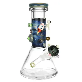 Empire Glassworks Galaxy Beaker Water Pipe 8"