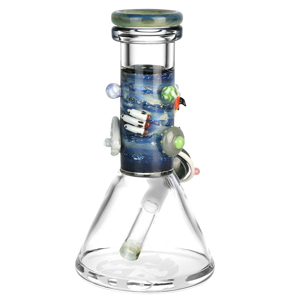 Empire Glassworks Galaxy Beaker Water Pipe 8"