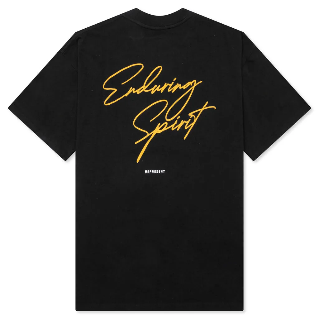 Enduring Spirit T-Shirt - Off Black