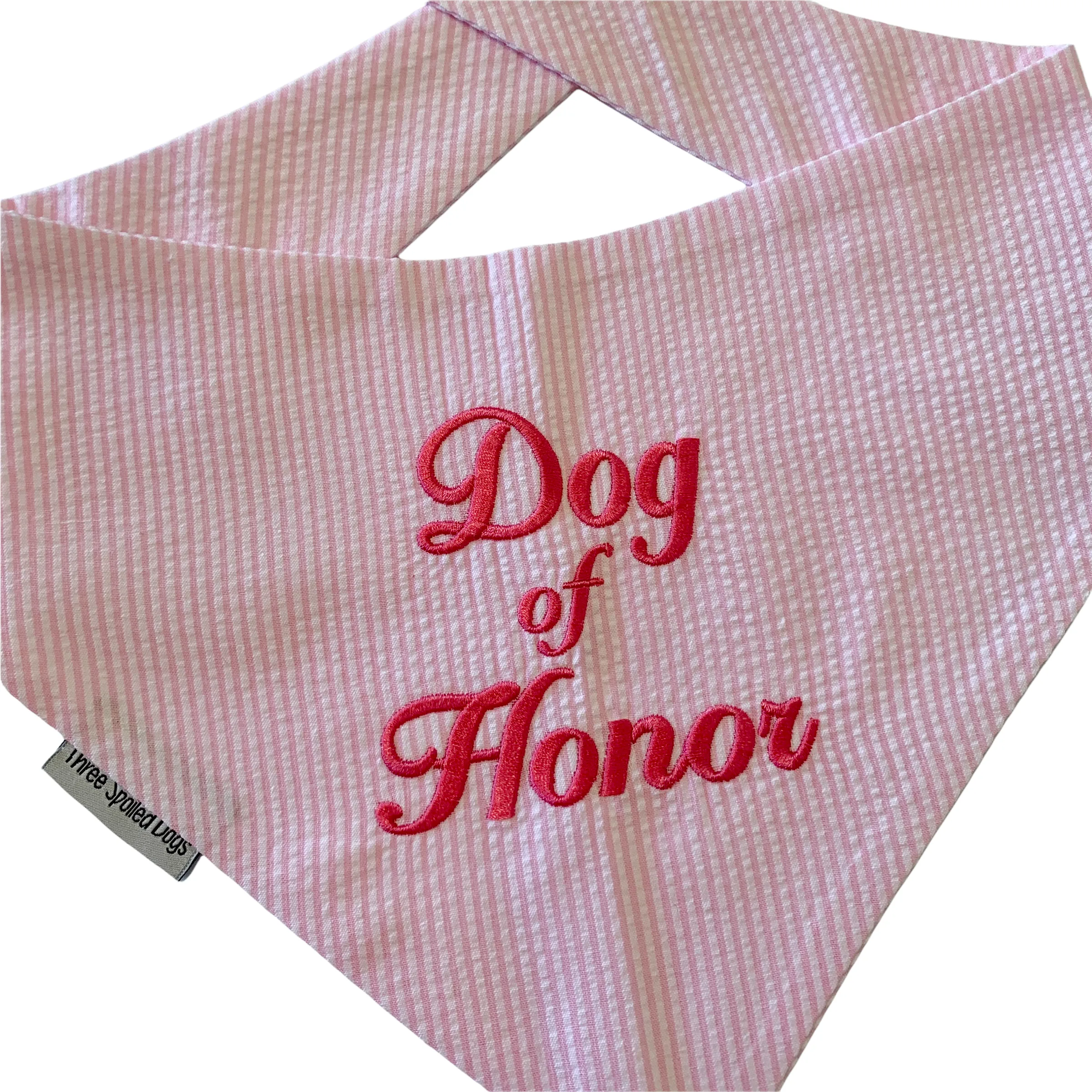 Engagement Announcement Custom Dog Bandanas