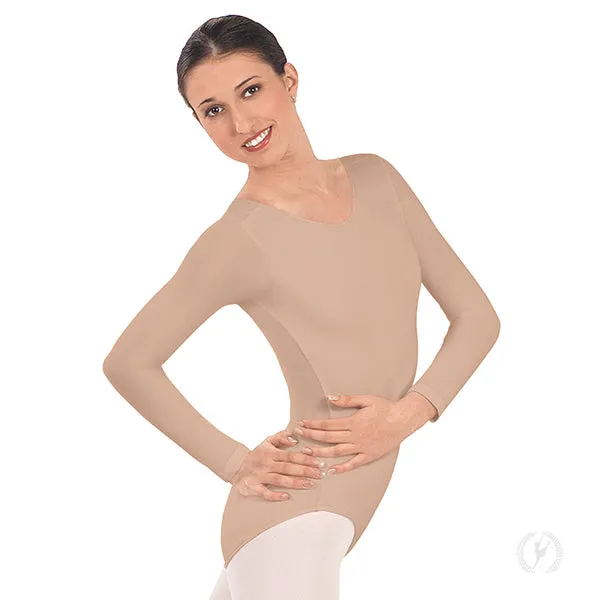 Eurotard Long Sleeve Cotton Leotard