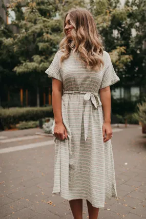 Eva Midi Dress in Sage