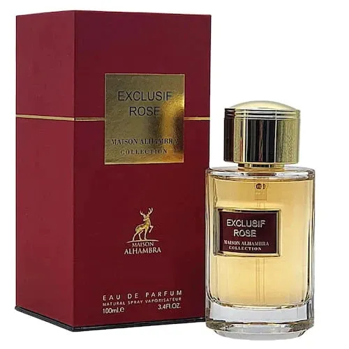 Exclusif Rose By Maison Alhambra Eau De Parfum Spray 3.4 oz 100ml