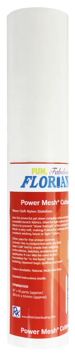 Floriani Stabilizer Power Mesh - Natural