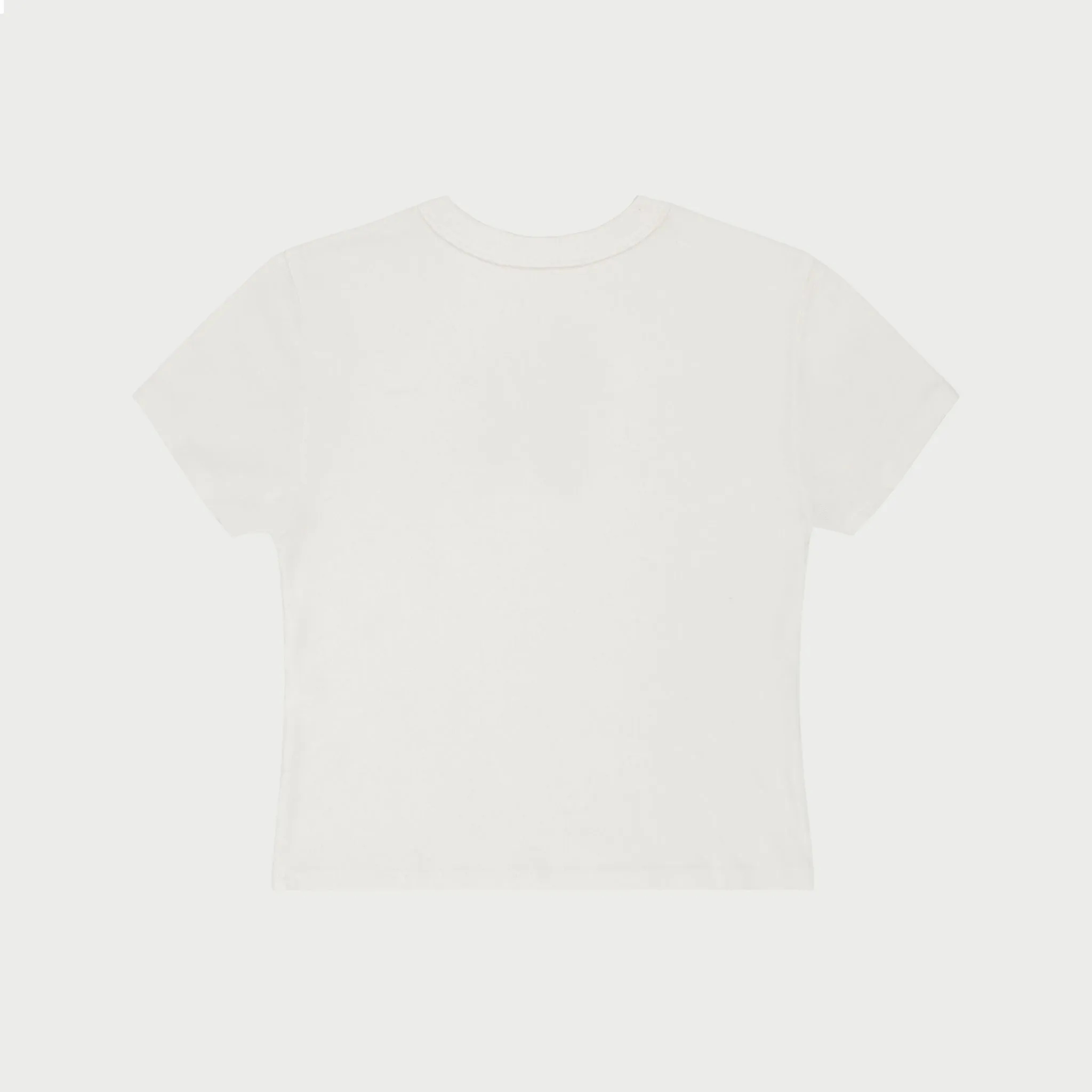 Flying Cherry Baby Tee (Vintage White)