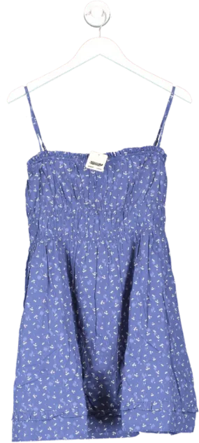 Free People Blue Gabby Mini Dress UK M