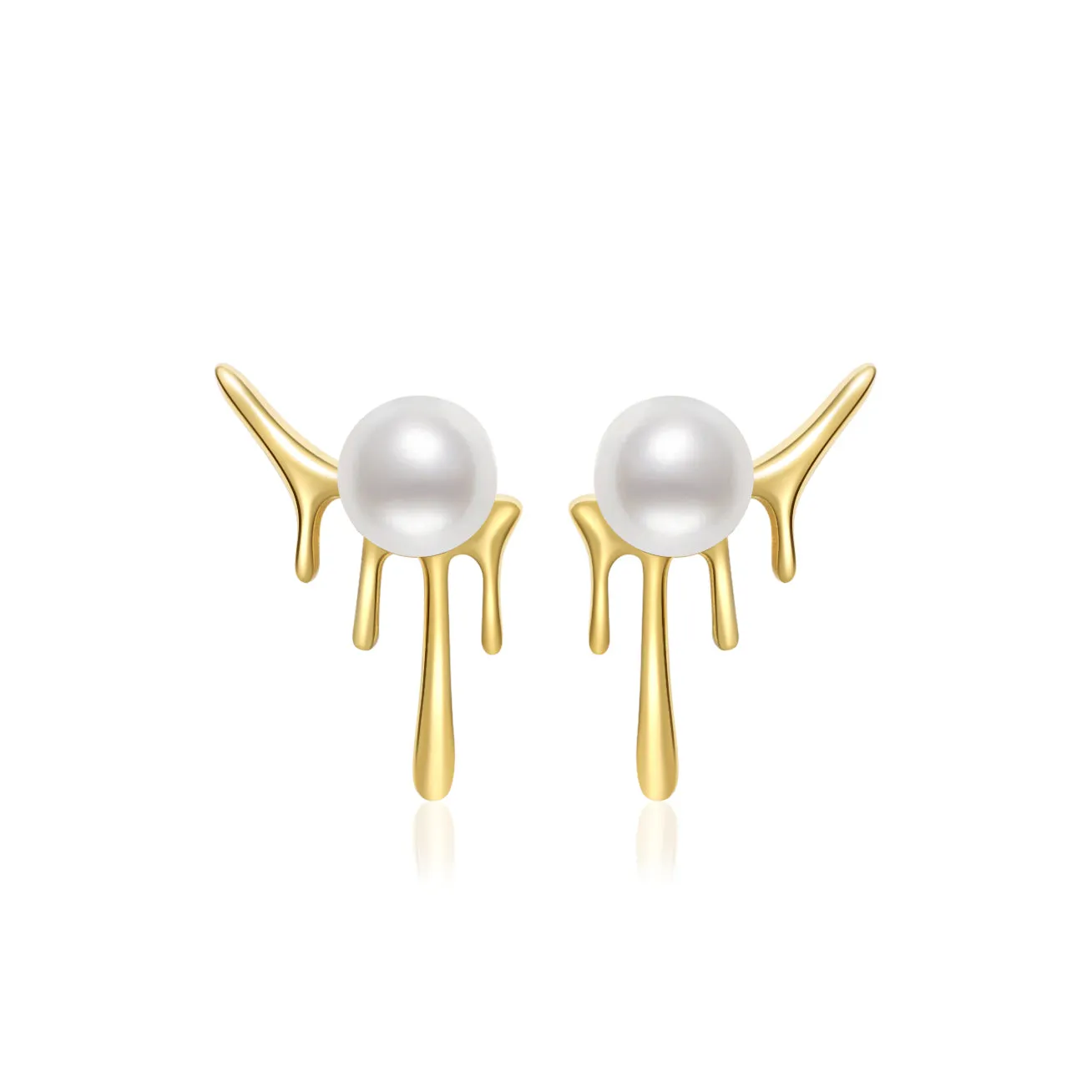 Freshwater Pearl Earrings WE00528 | FLUID