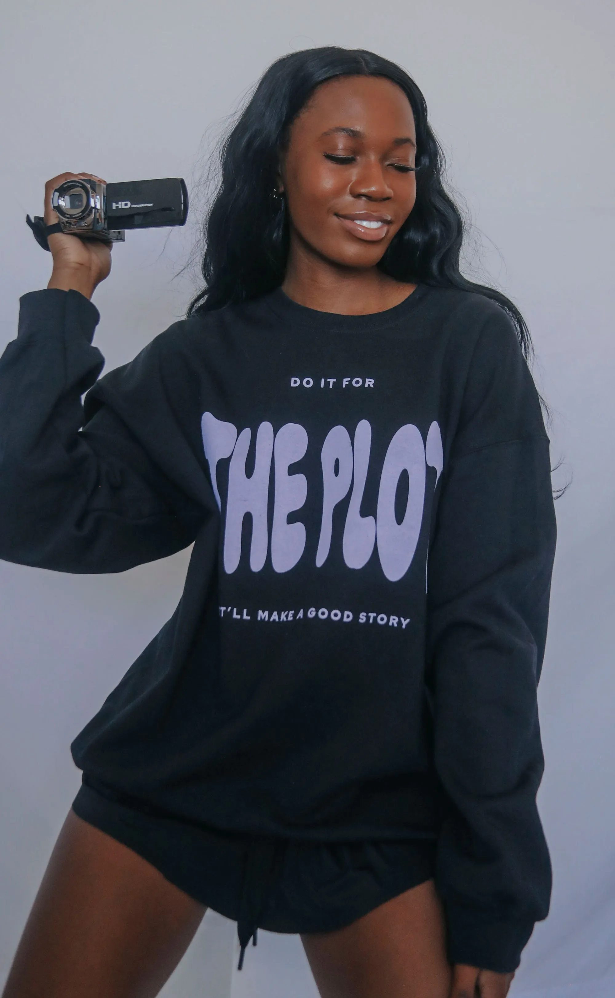 friday   saturday: the plot sweatshirt