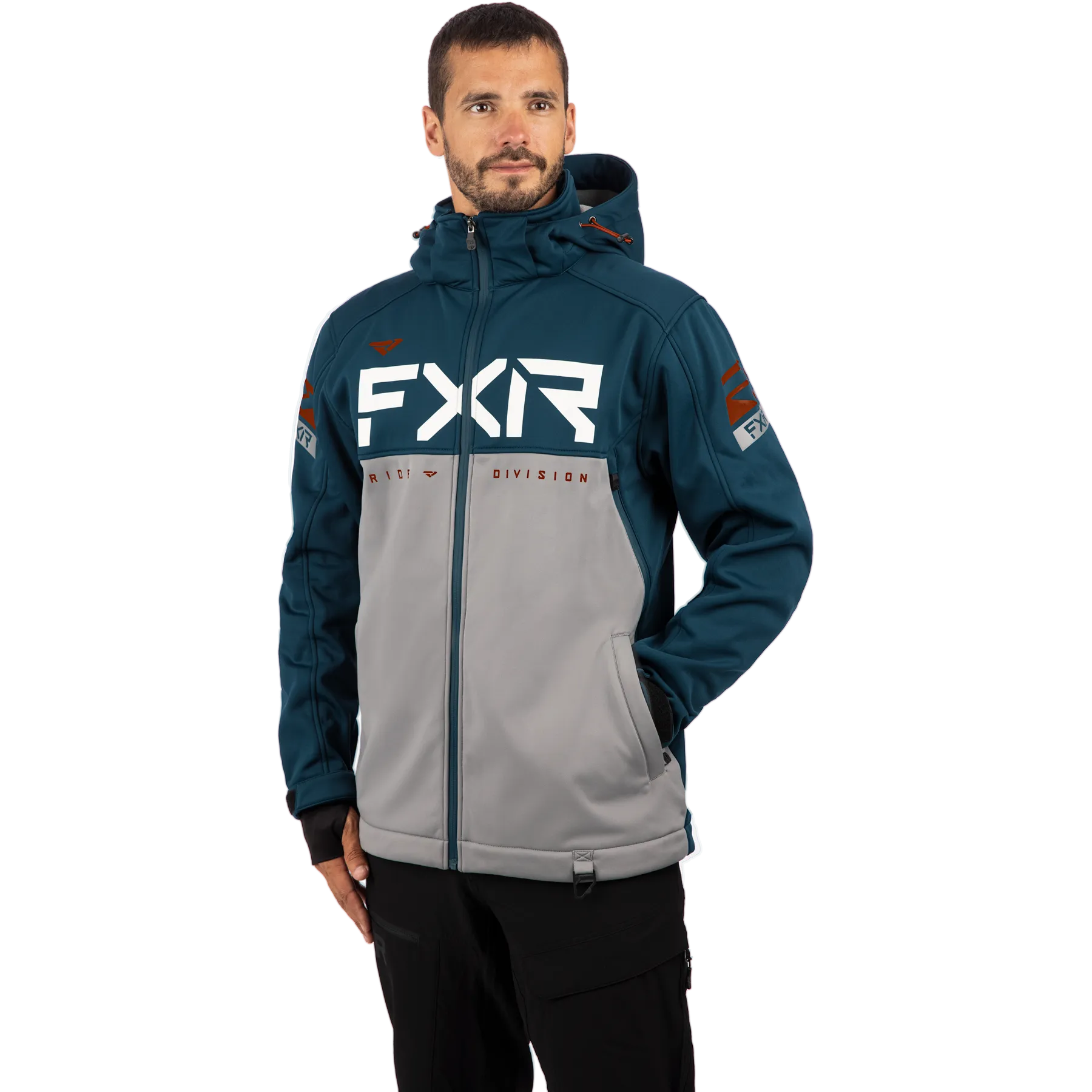 FXR Men's Helium Ride Softshell Slate/Grey