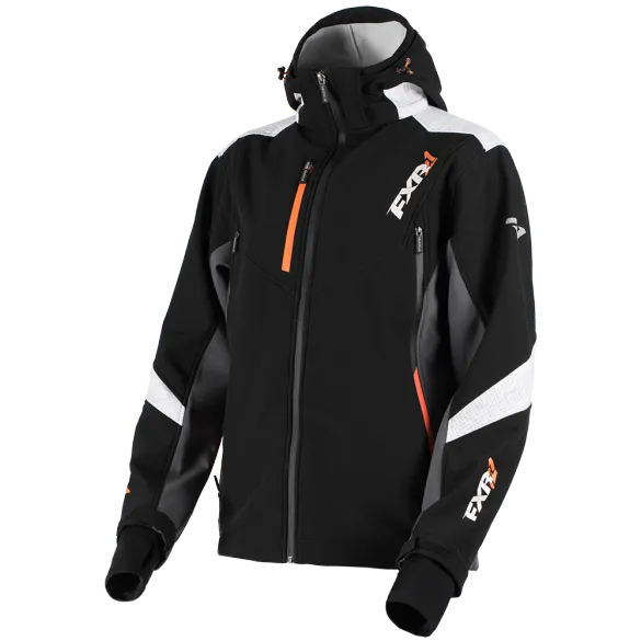 FXR Renegade Softshell Black/Orange/White