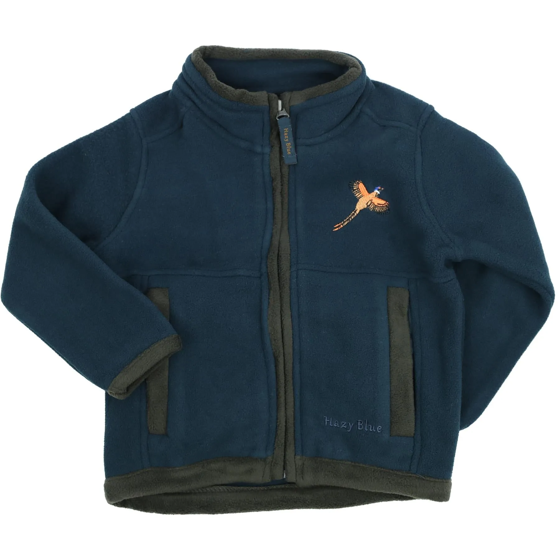 Hazy Blue Denver Childrens Full Zip Fleece Jacket