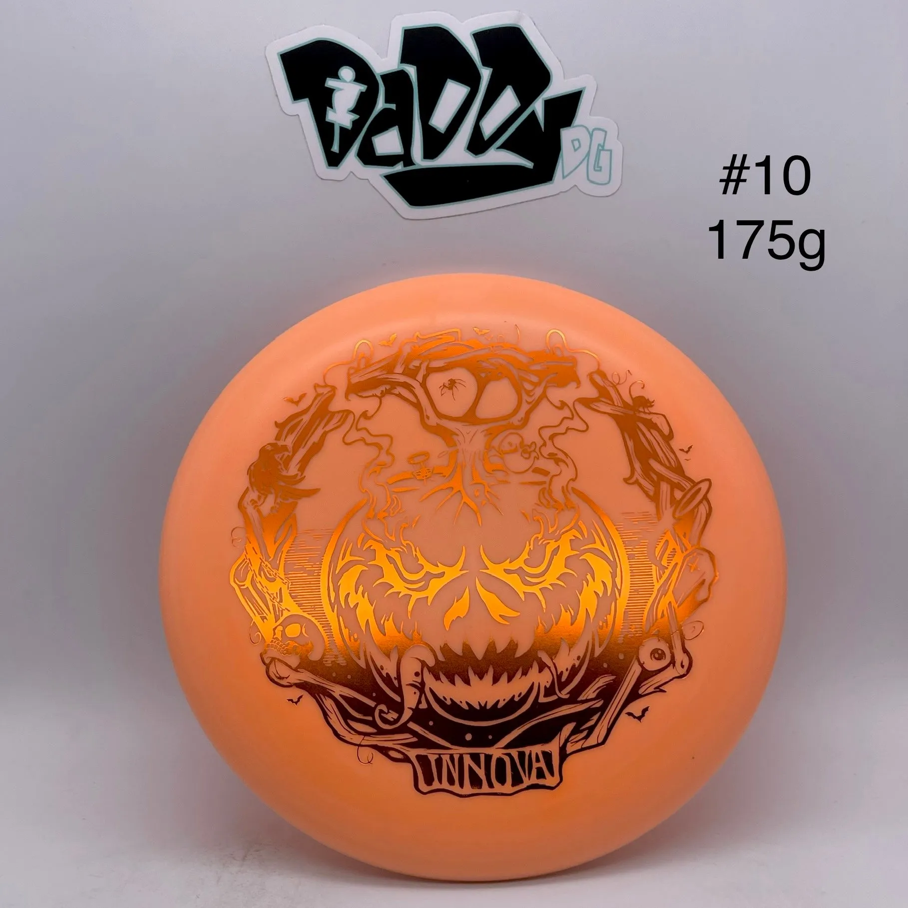 Innova DX Color Glow Aviar 2022 Halloween Pumpkin Stamp