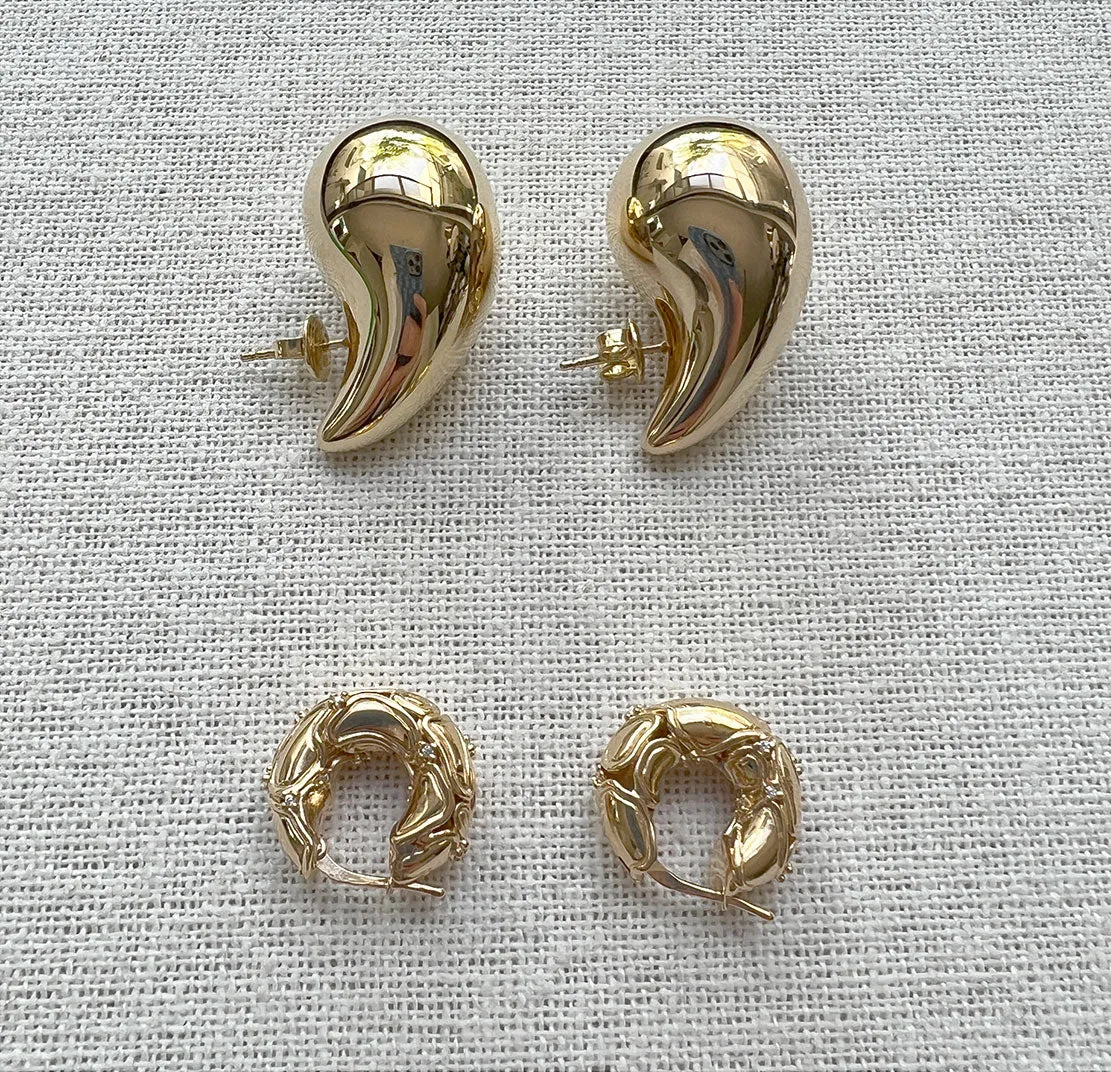 Lava Hoops, Gold