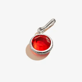 Light Siam Birthstone Charm, July