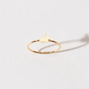 Lily Rabbit Ring